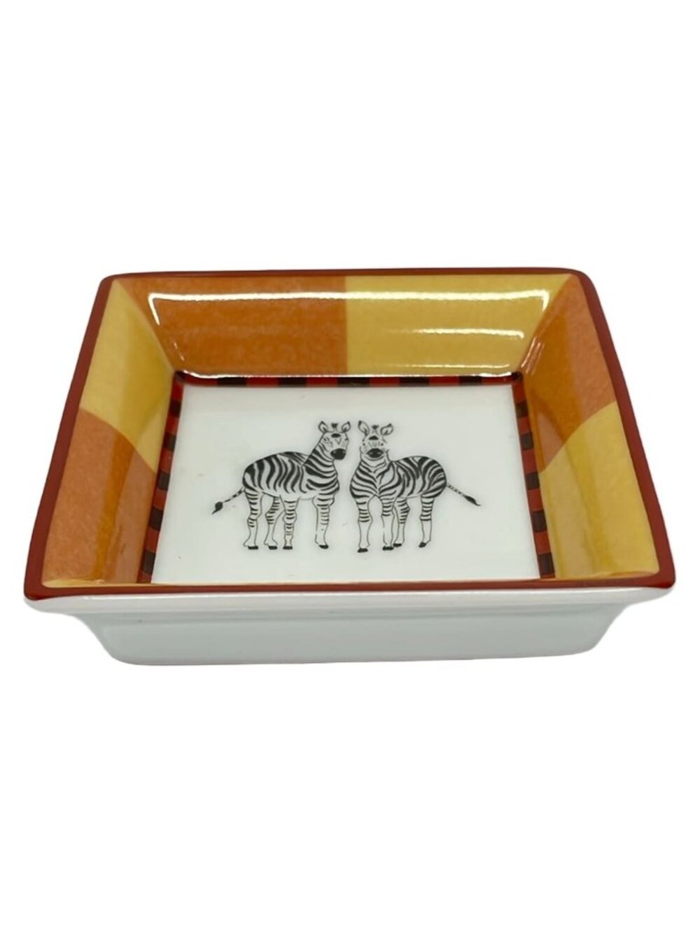 Hermes Beige White Multi Case Zebra